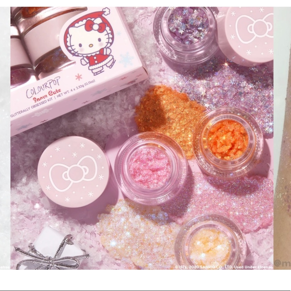 Colourpop Hello Kitty Gliterally Obsessed & Blush